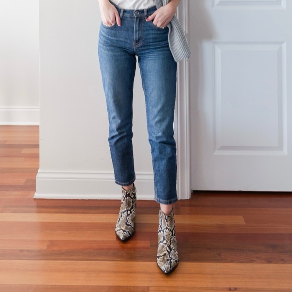 Everlane Boss Boot Leather Snakeskin (Women's
Size 7) - Picture 9 of 11